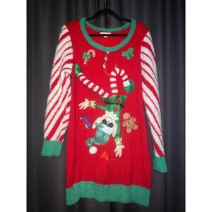 Ugly Christmas Sweater Xmas Size XXL Dress